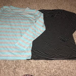 Cute striped shirts